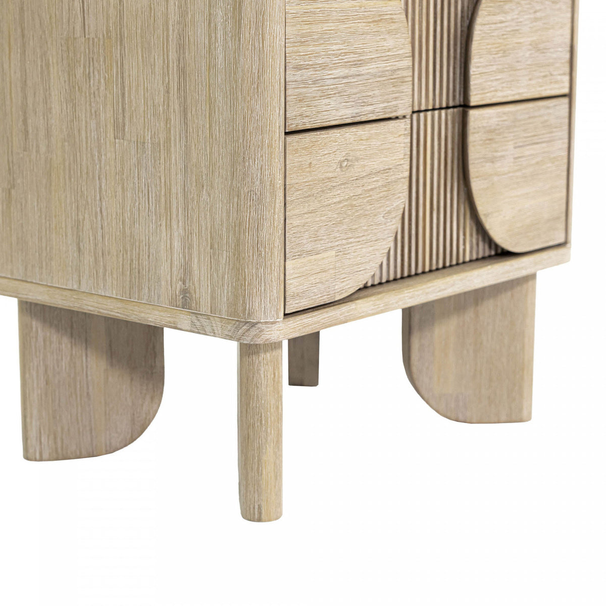Lofva Night Table - Light Brown/Beige