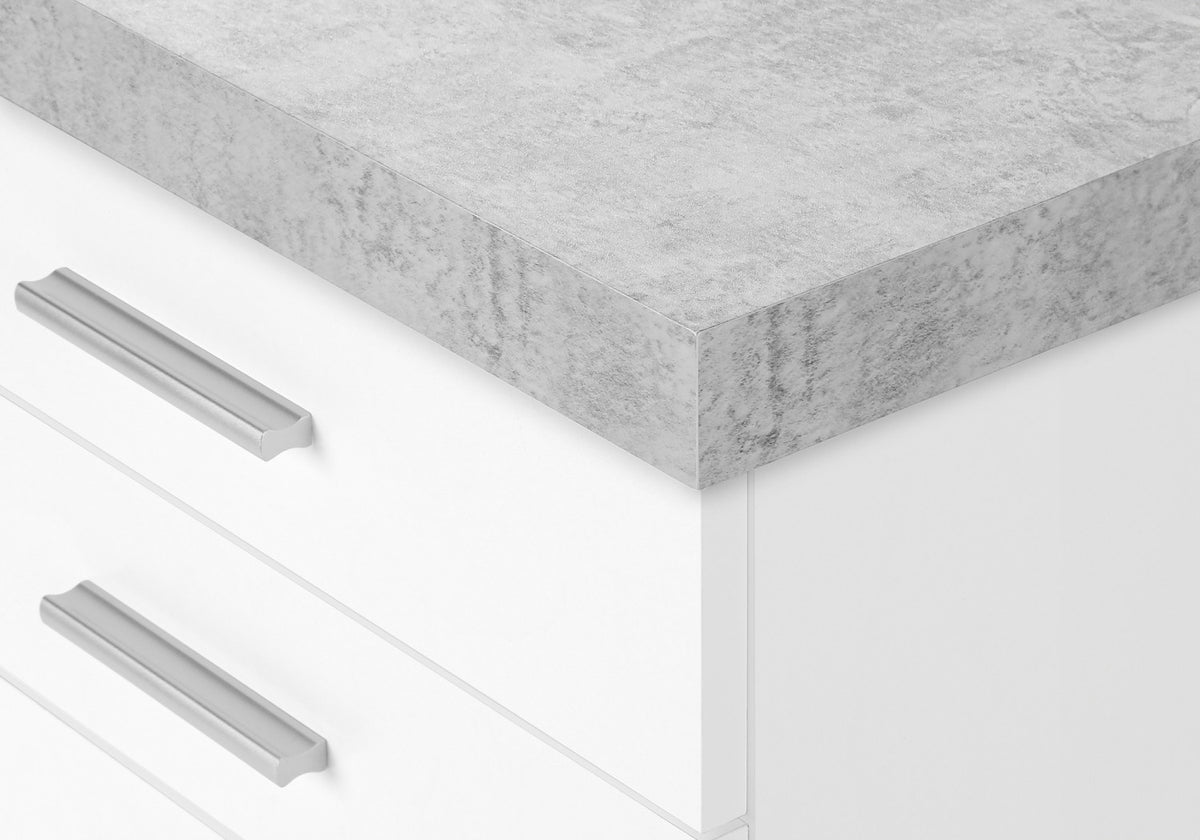 Solvi Filing Cabinet - White
