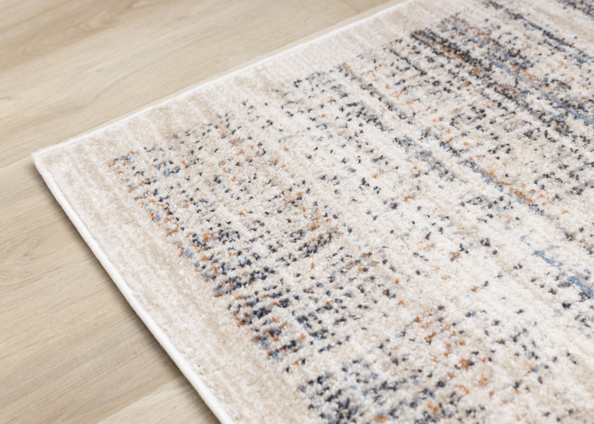 Sadie Casual Contemporary Area Rug - 8' X 11' - Grey/Beige
