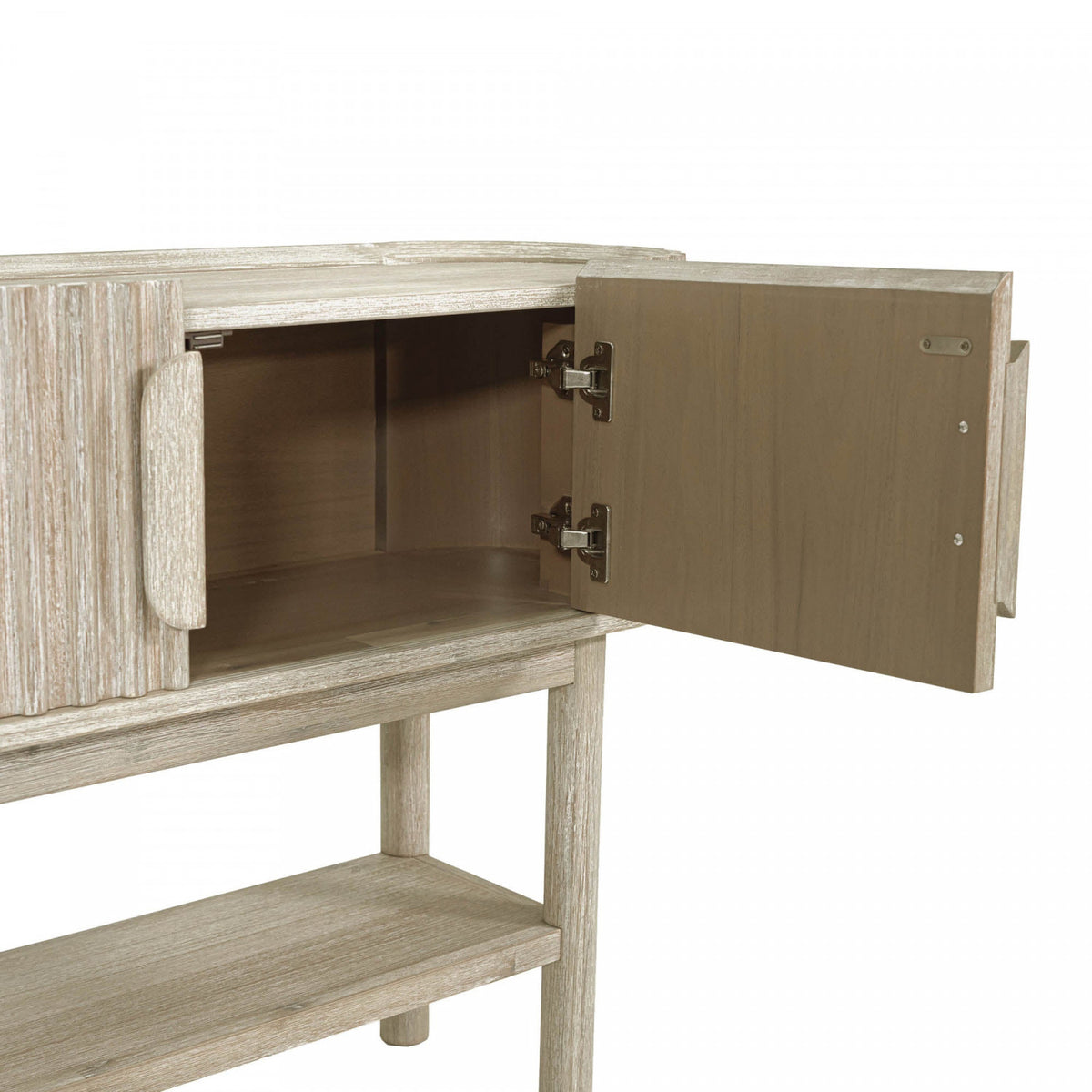 Humbach Console Table - White Washed Natural
