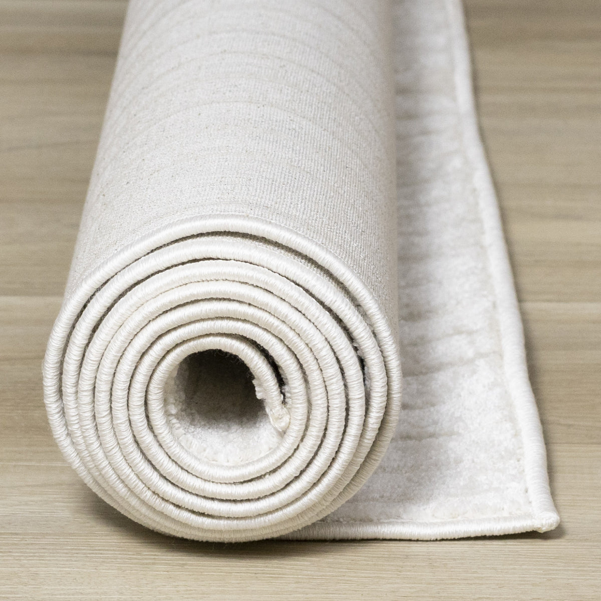 Hillary Modern Lines Area Rug - 7' X 10' - Cream