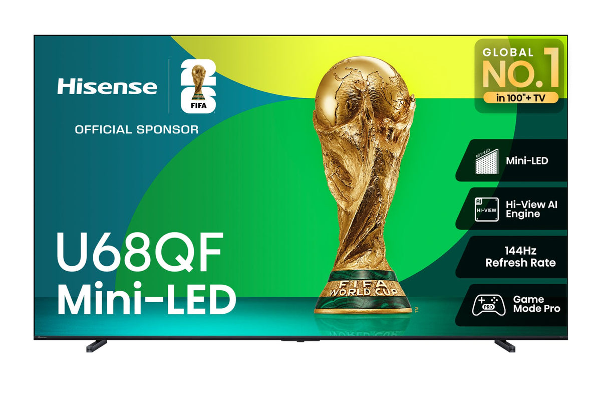 Hisense 85" 4K Smart Mini-LED QLED TV - 85U68QF--
