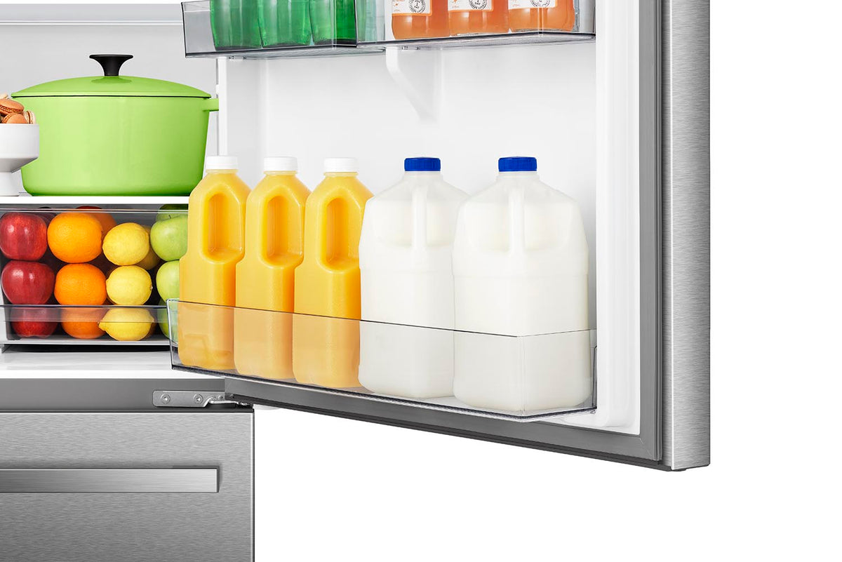 Hisense 31.5" 22.3 Cu. Ft. Stainless Steel Bottom-Freezer Refrigerator - RB22A2FSE