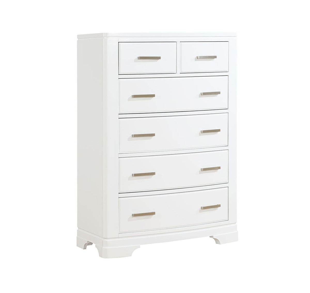 Arista 5-Piece Twin Storage Bedroom Package - White