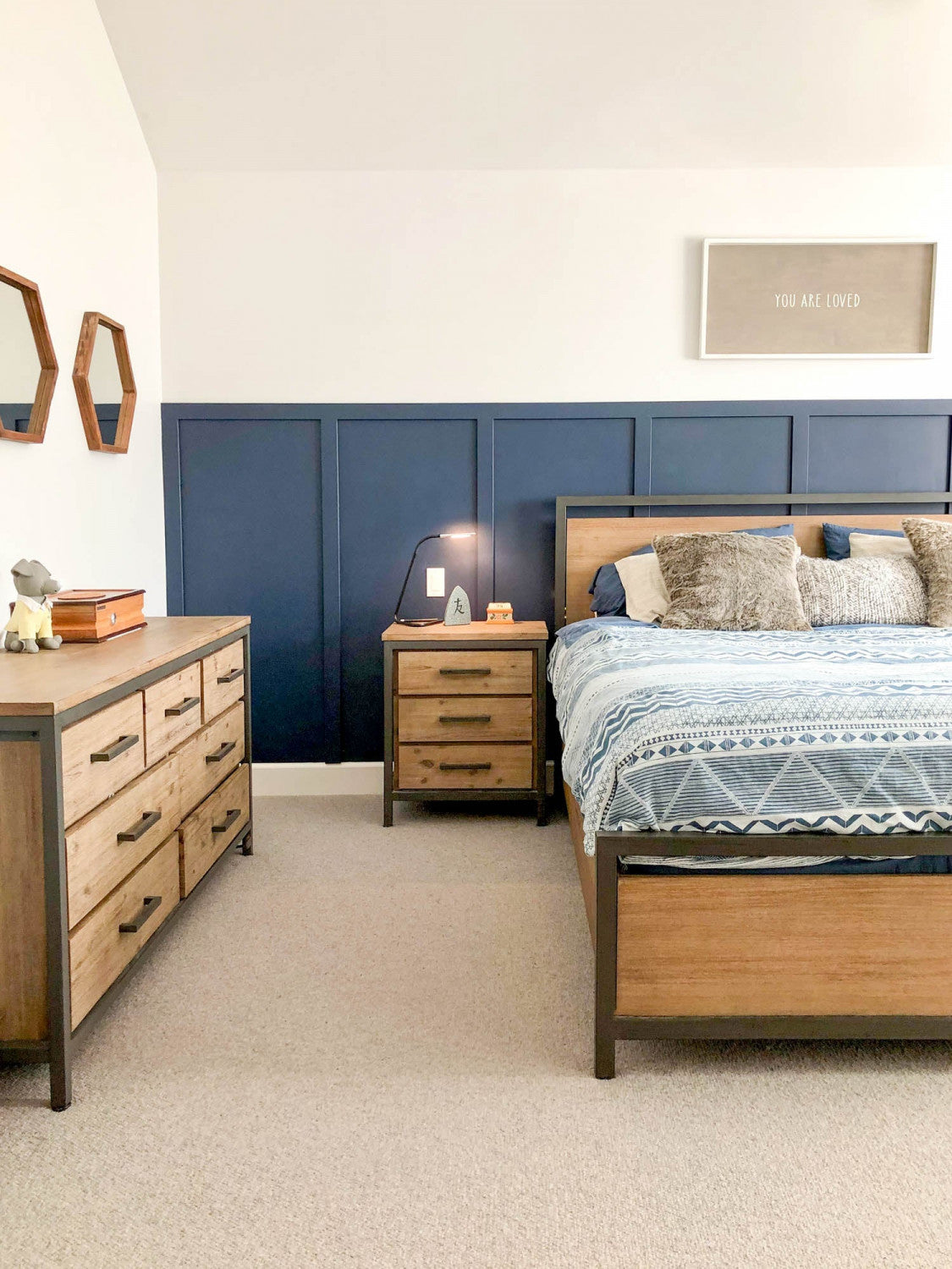 Liora Nightstand - Greige
