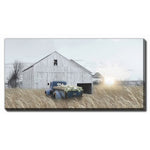 Frosted Fields Wall Art - Natural - 10 X 20