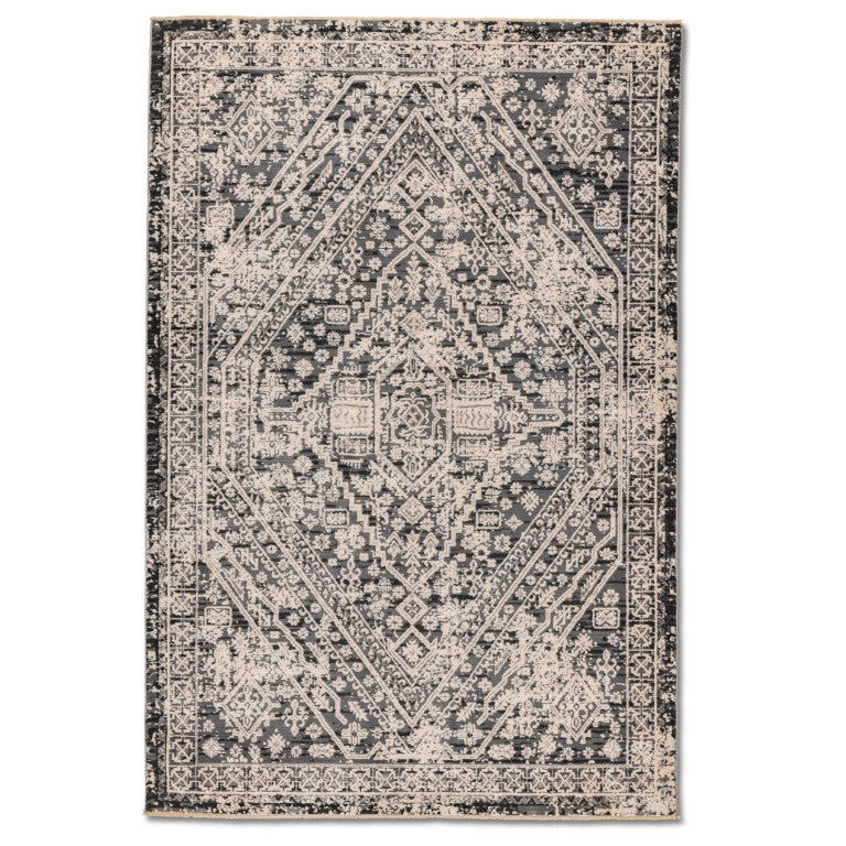 Alpena Traditional Rug - 8' x 10' - Black/Grey