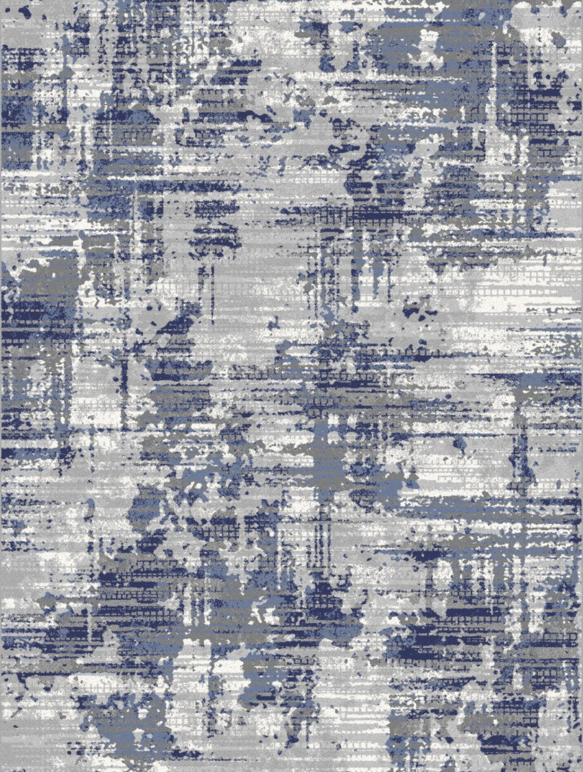 Rocco 7' x 9' Area Rug - Cream/Blue/Taupe