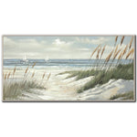 Coastal Ease Wall Art - Blue/White - 30 X 60