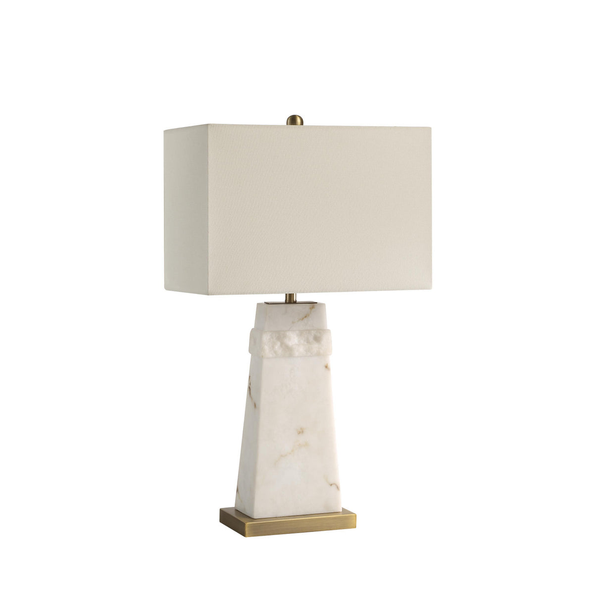 Esme Table Lamp - Off-White/Gold