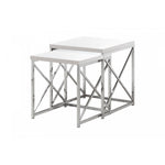 Nalu Nesting Tables - White