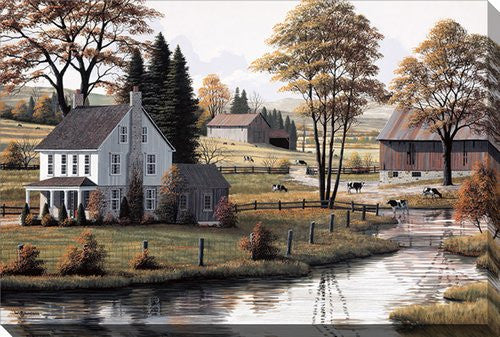 Farmstead Whispers Wall Art - Multi-Colour - 16 X 20