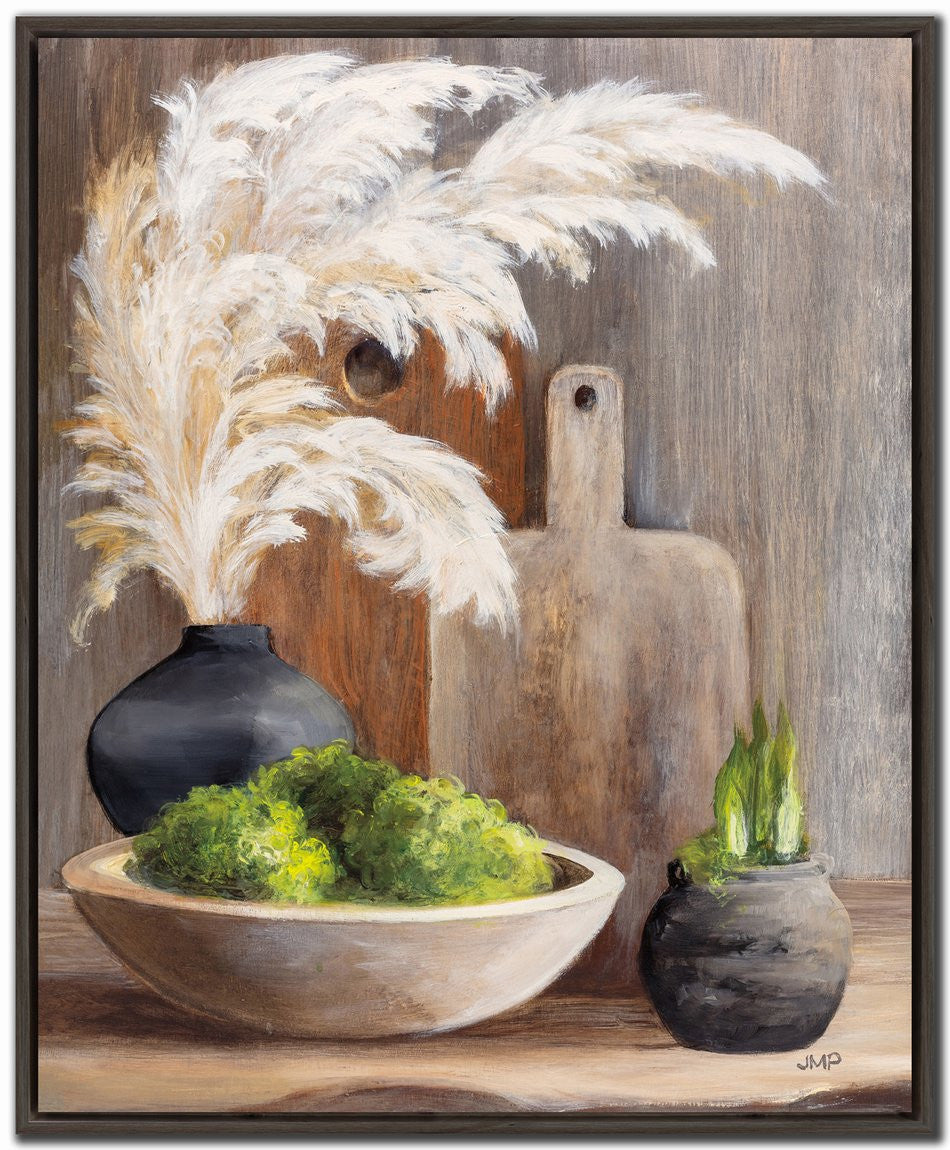 Rustic Stillness I Wall Art - Brown/Beige - 30 X 24