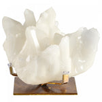 Jasper Statue - White/Brass