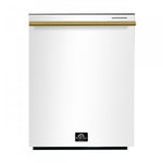 Forno Pozzo White Built-in Top Control Dishwasher (49 dBa) - FDWBI8067-24WHT