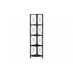 Zeva Bookcase - Marble Black