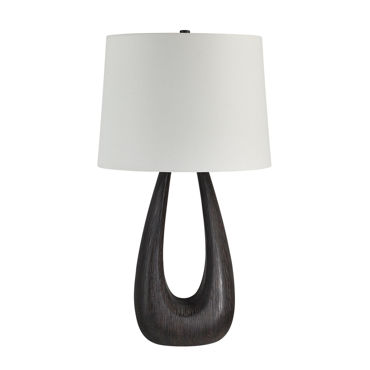 Niko Table Lamp - Dark Walnut