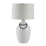Zuri Table Lamp - Textured White