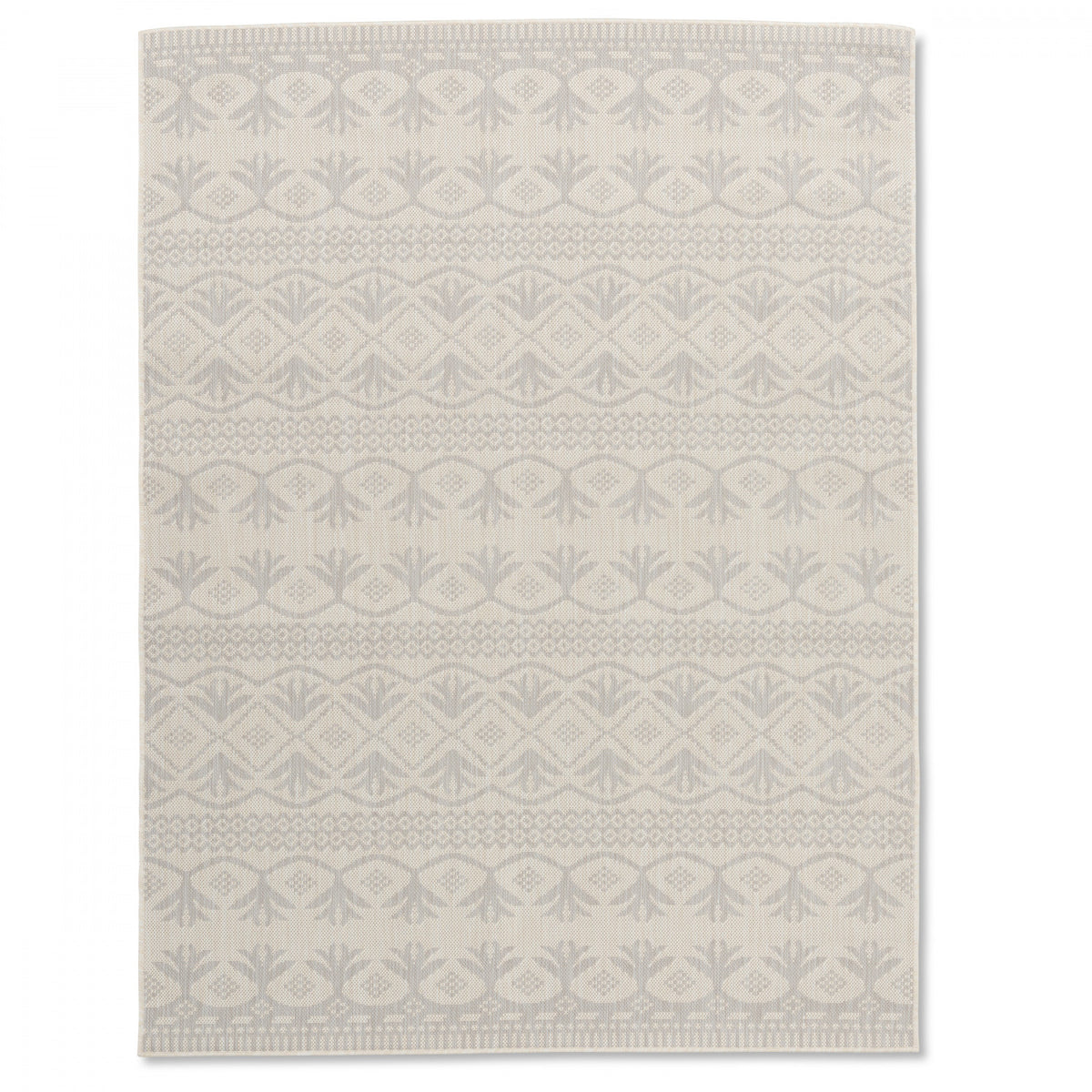 Cabana Modern Indoor/Outdoor Rug - 6' x 9' - Grey