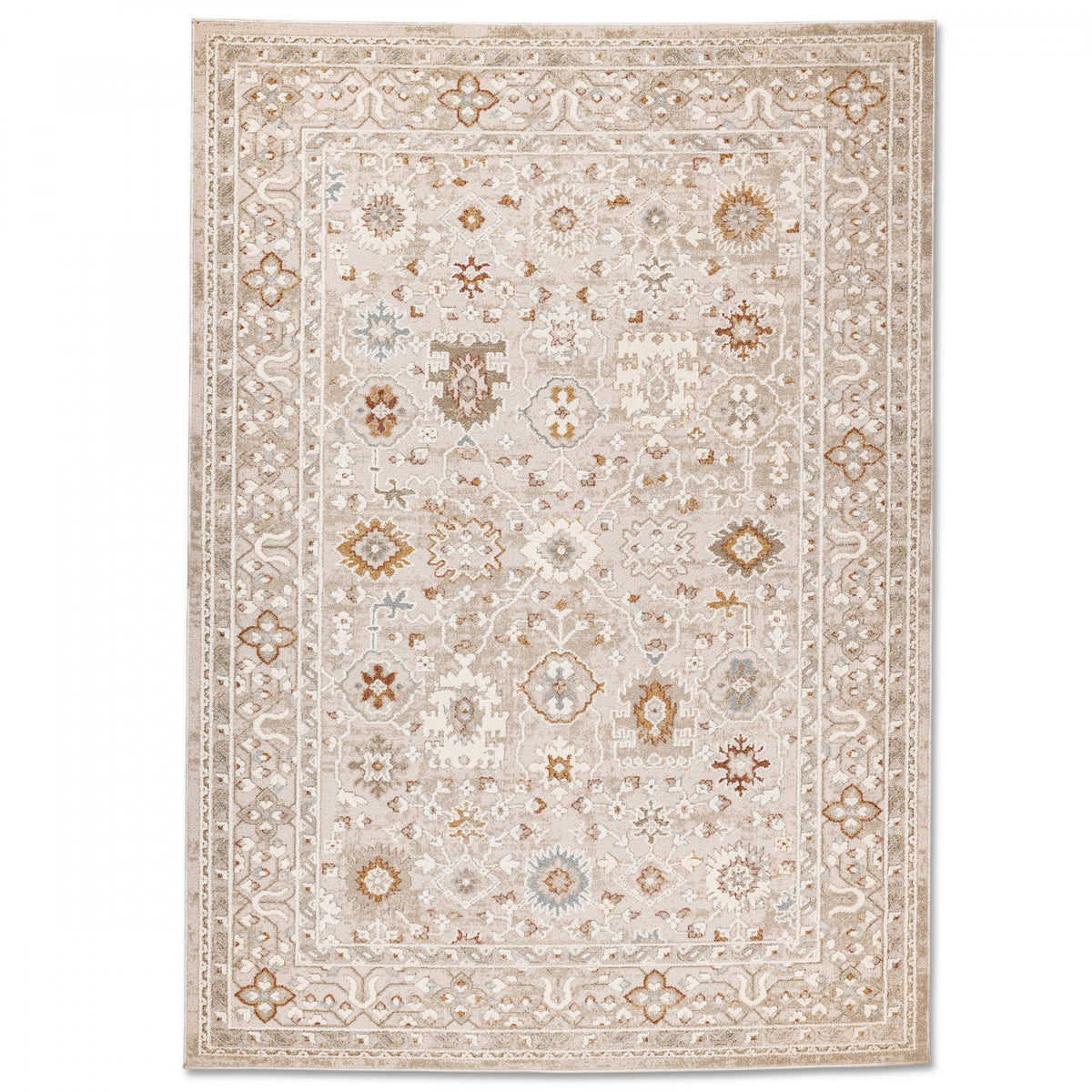 Kopfkino Bordered Rug - 9' x 12' - Multi-Colour