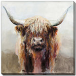 The Wooly One Wall Art - Brown/Beige - 38 X 38