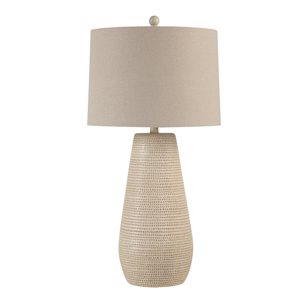 Rumi Table Lamp - Painted Beige
