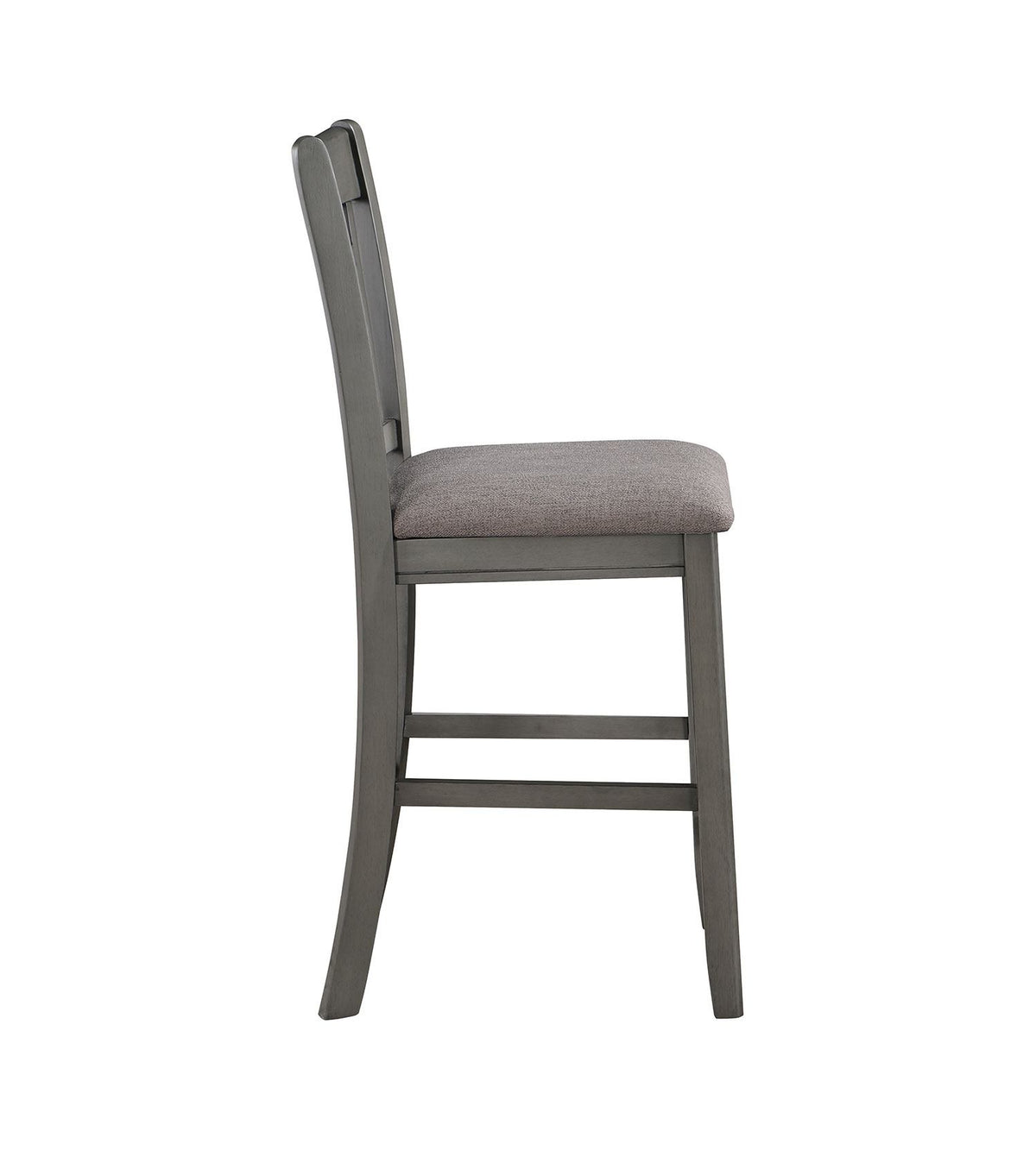 Freda 5-Piece Extendable Counter Height Dining Set - Grey