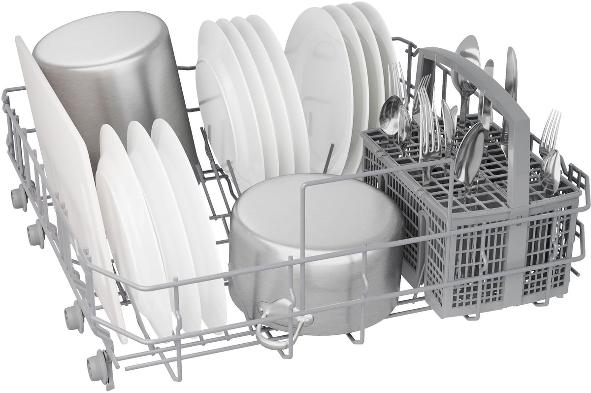 Bosch Stainless Steel 100 Series 24" Dishwasher with Recessed Handle - SHE2ADF5N