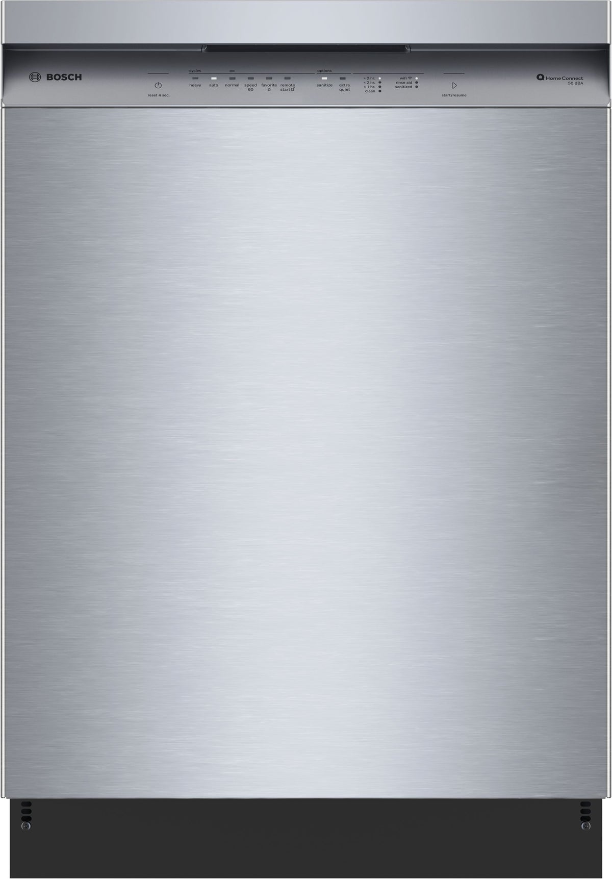 Bosch Stainless Steel 300 Series 24" Dishwasher with Recessed Handle - SHE3ADF5N