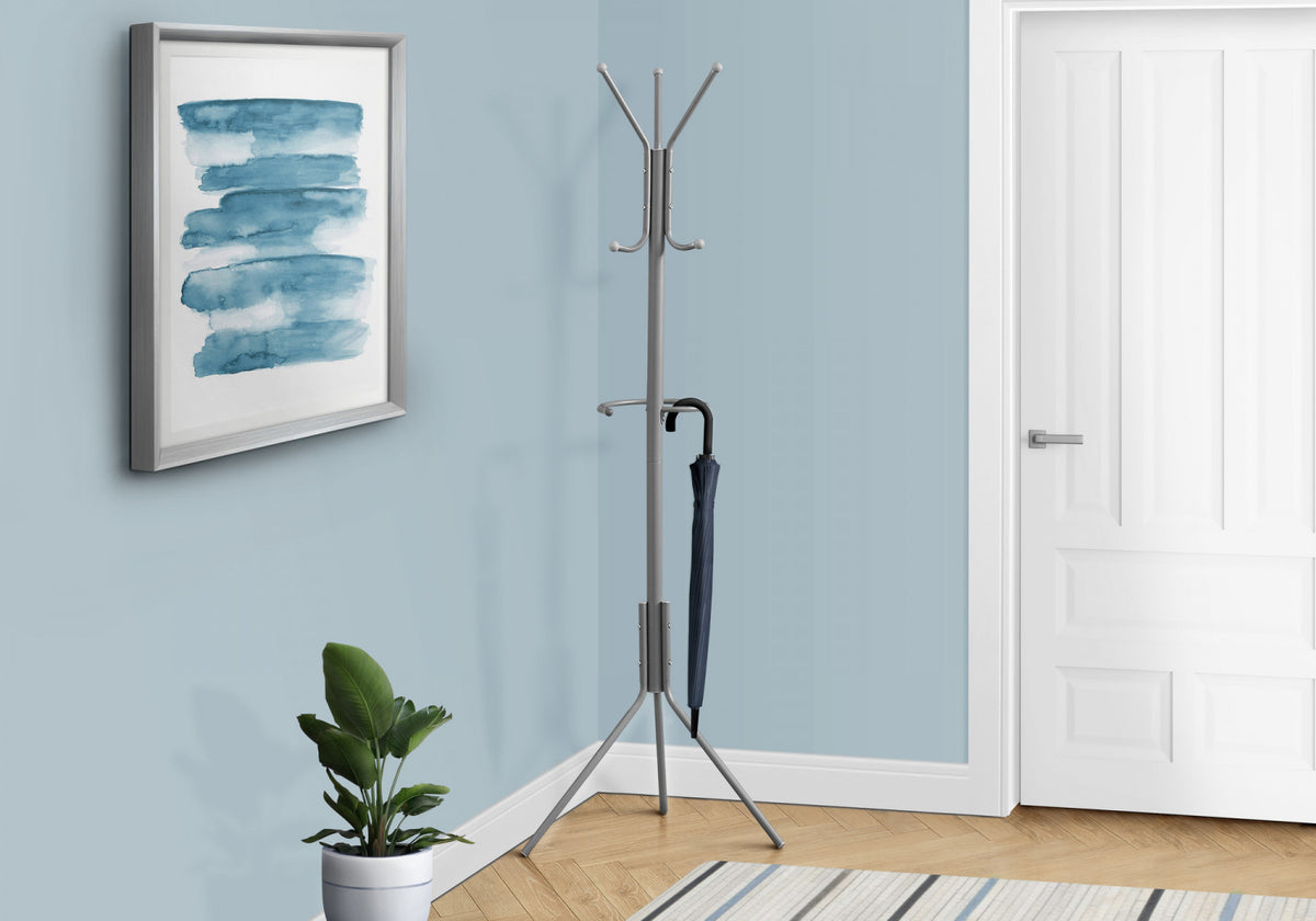 Elix Coat Rack - Silver