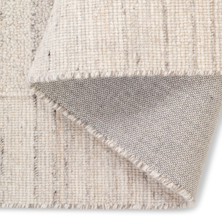 Strada Striped Rug - 8' x 10' - Grey/Light Brown
