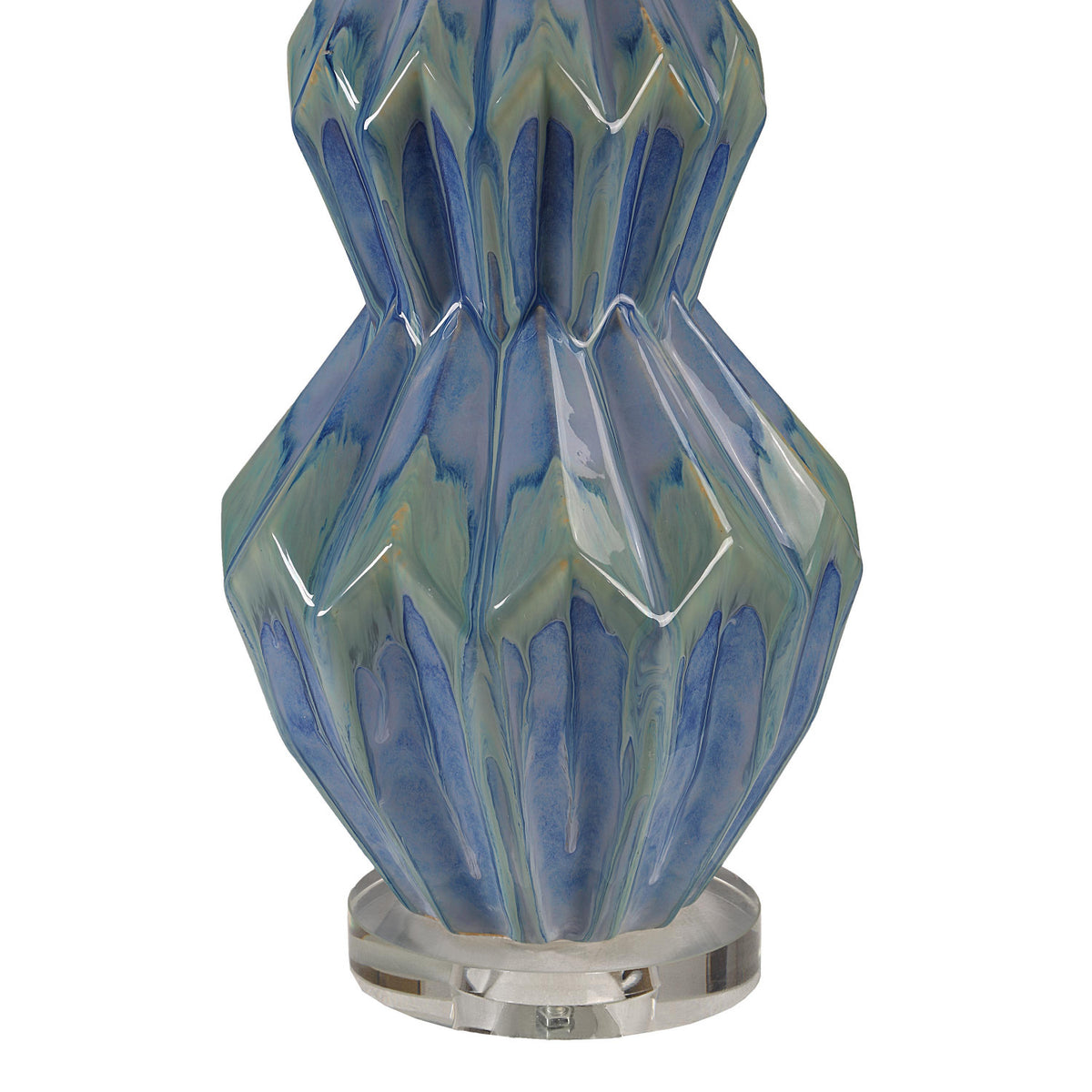 Delphi Table Lamp - Glazed Turquoise Blue
