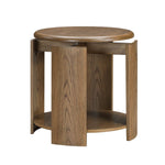 Mirabel 24" End Table - Brown Oak