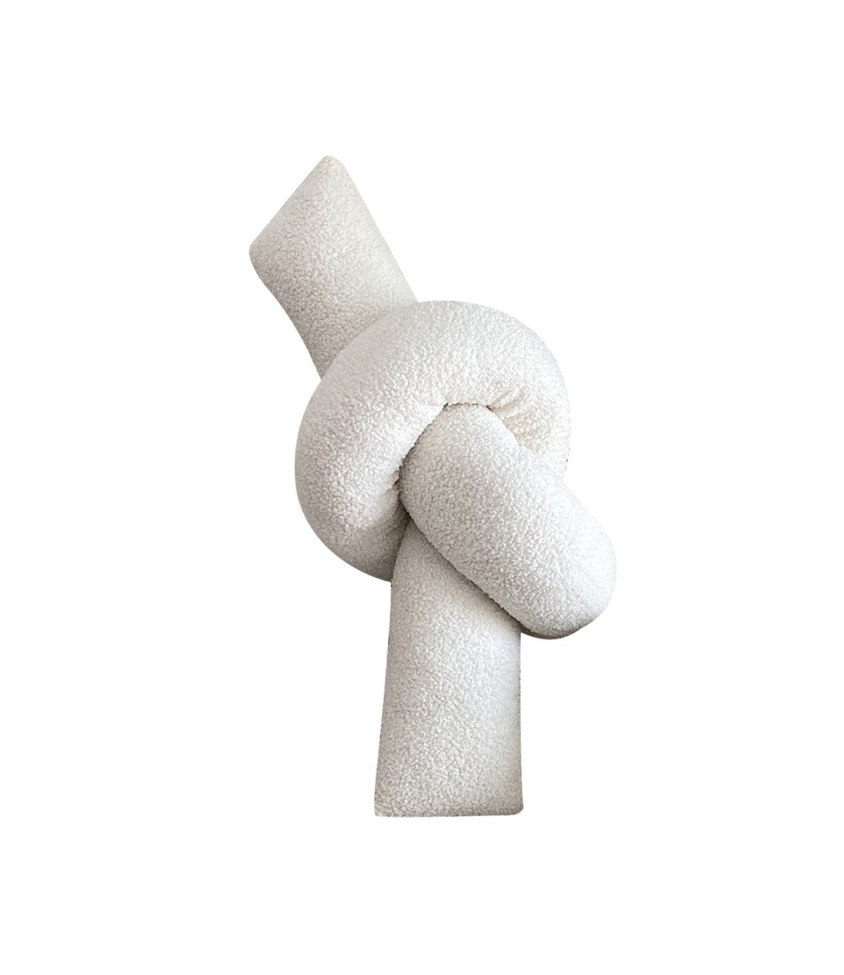 Fresh Perspective Knotted Tie Pillow -Cream