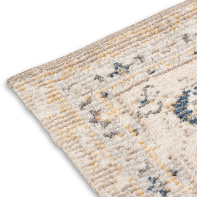 Salsa Medallion Outdoor Rug - 6' x 9' - Orange/Blue
