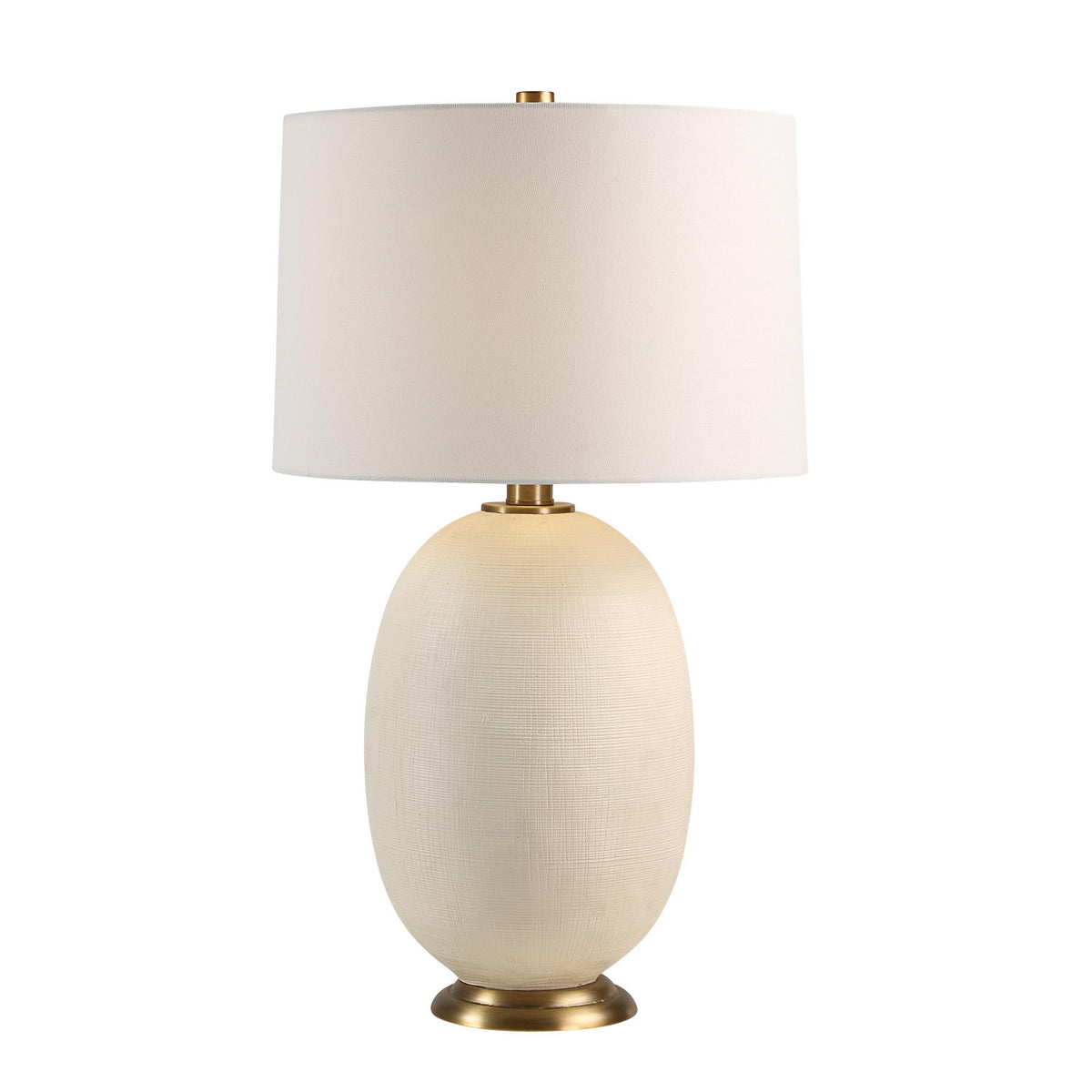 Noor Table Lamp - White