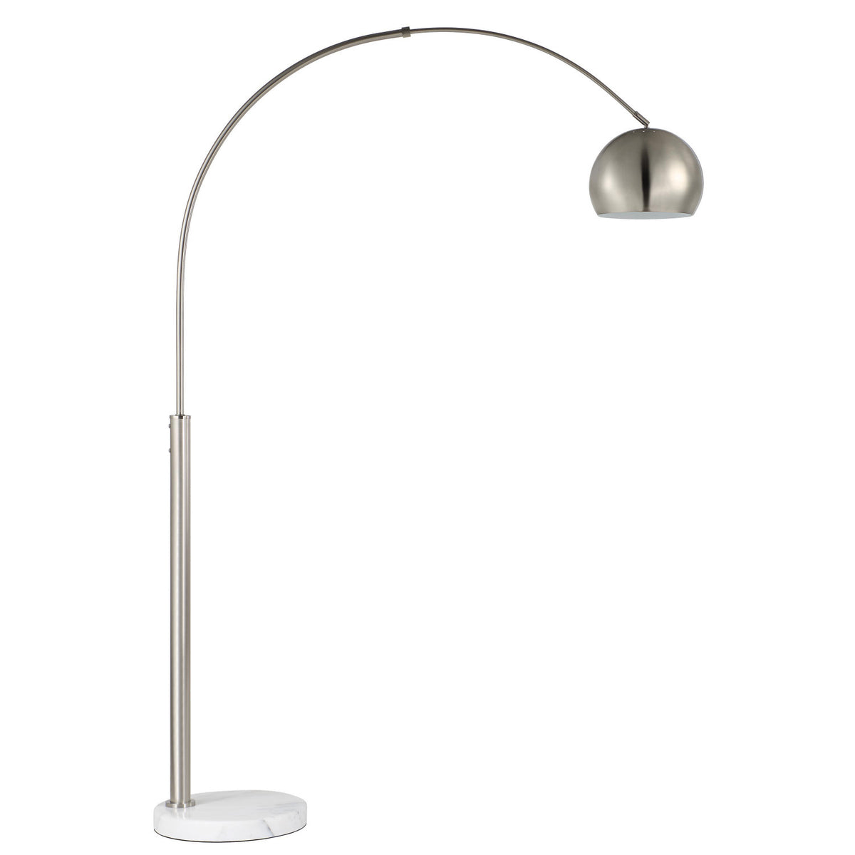 Ines Floor Lamp - Brushed Nickel