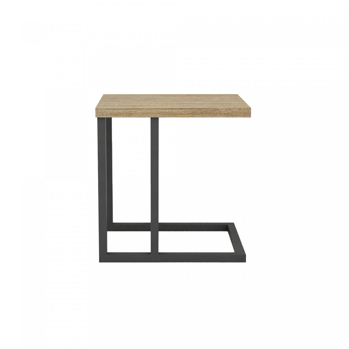 Liora Laptop Side Table - Greige