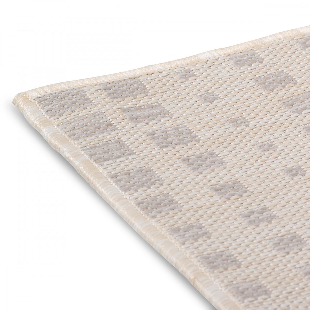 Cabana Boxes Indoor/Outdoor Rug - 3' x 5' - Grey