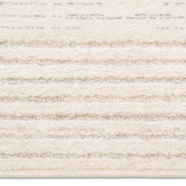 Elio Shapes Rug - 8' x 10' - Light Brown
