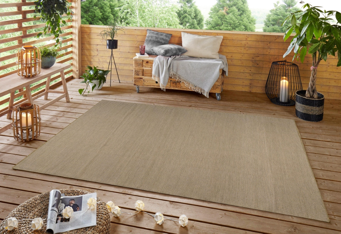 Calypso Crosshatch Outdoor Rug - 3' x 5' - Green