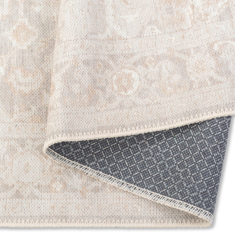 Aura Traditional Rug - 6' x 9' - Almond Cream