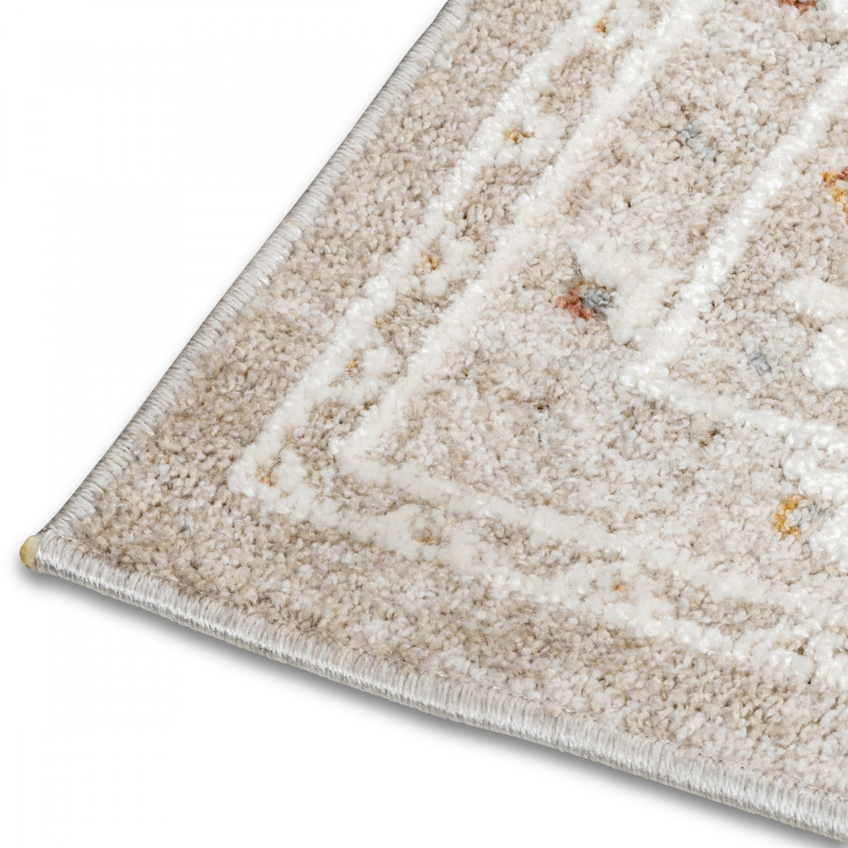 Kopfkino Bordered Rug - 3' x 5' - Multi-Colour