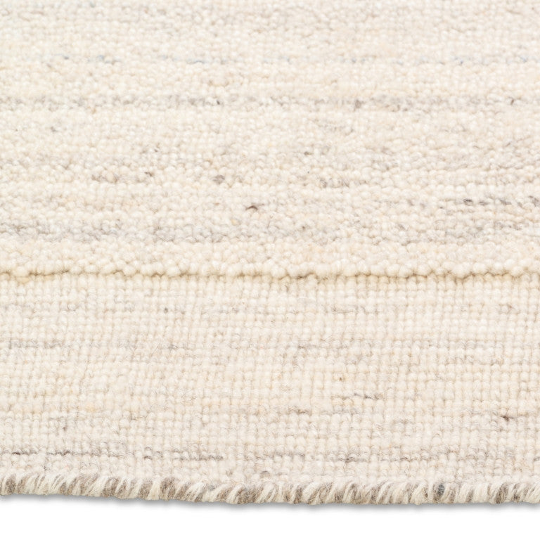 Strada Striped Rug - 8' x 10' - Grey/Light Brown