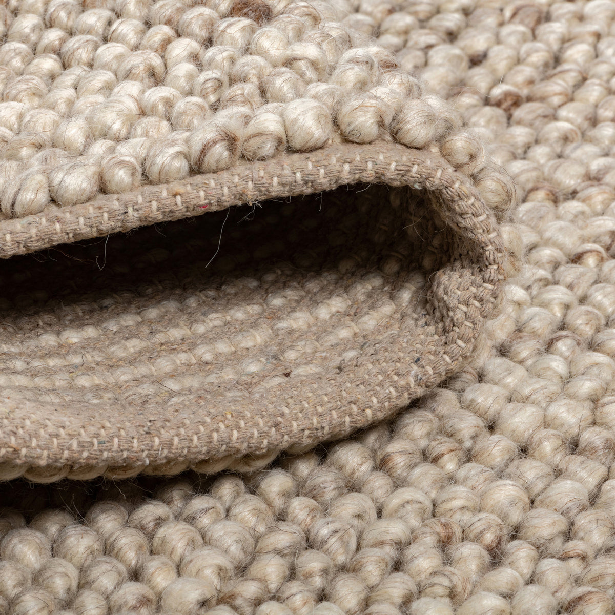 Calabria Pebbles Rug - 9' x 12' - Beige/Brown