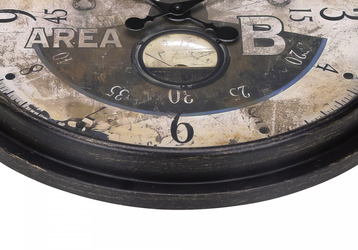 Momentum Clock - Brown
