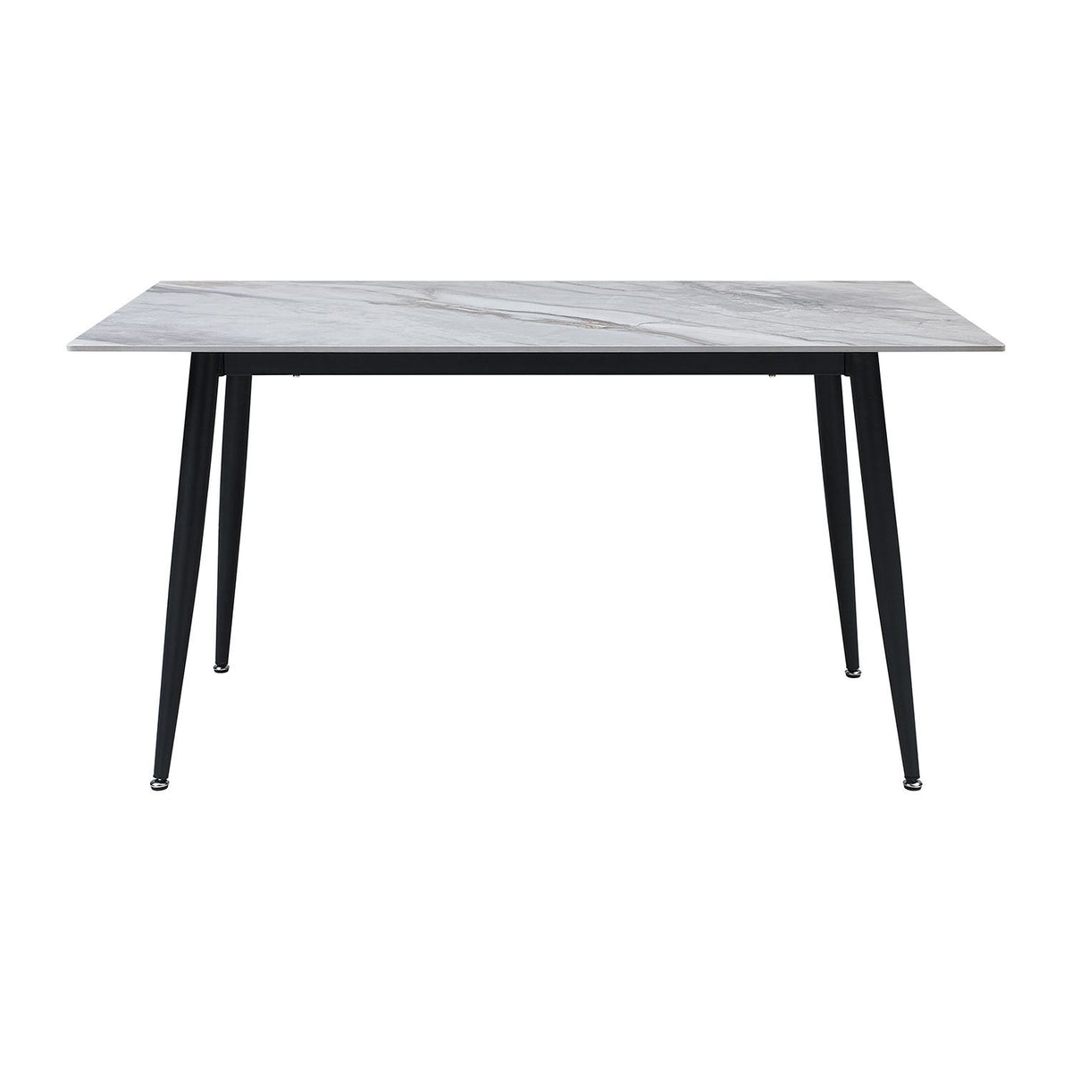 Emberly 5-Piece Sintered Dining Set - Beige, Black