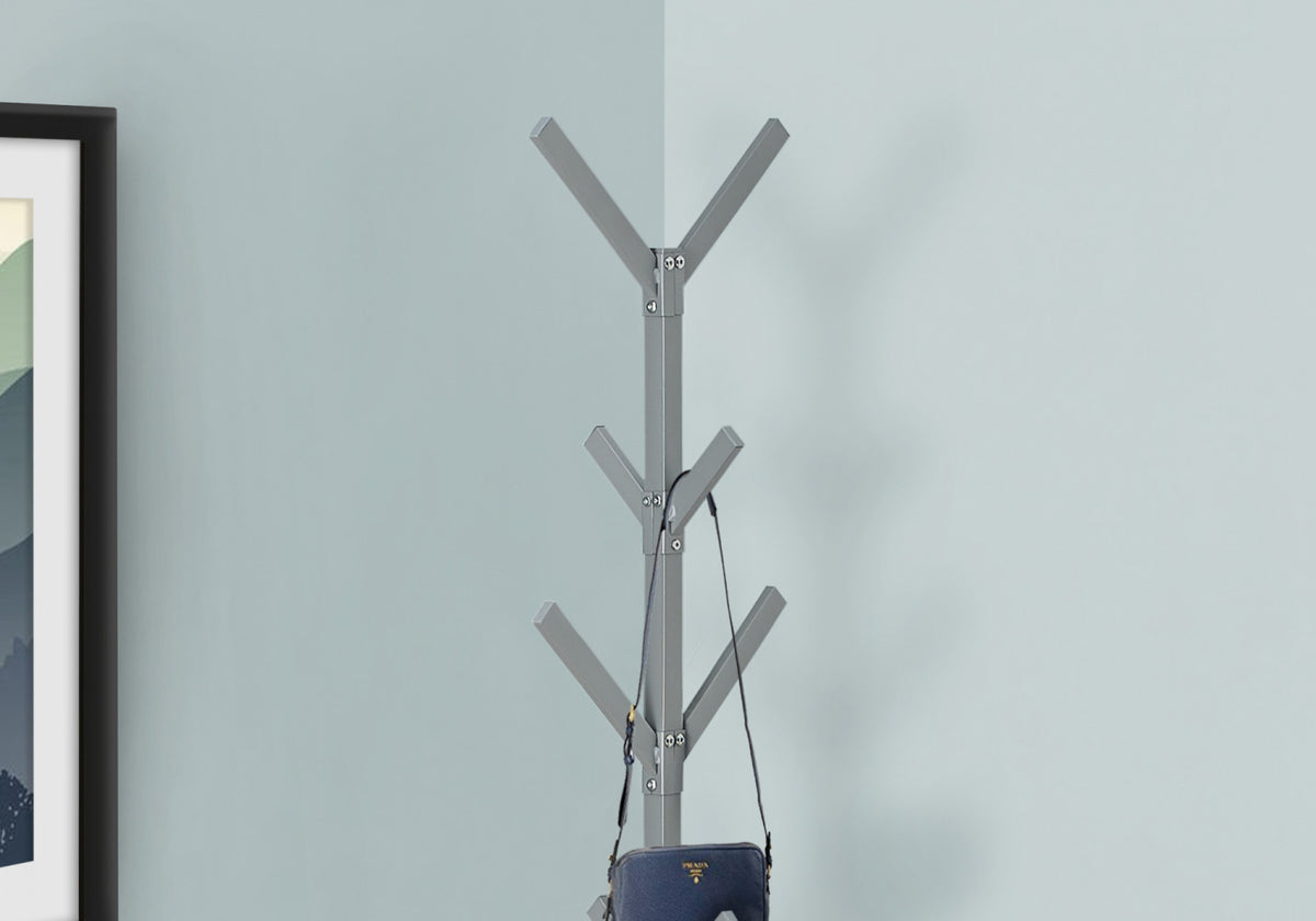 Hara Coat Rack - Silver