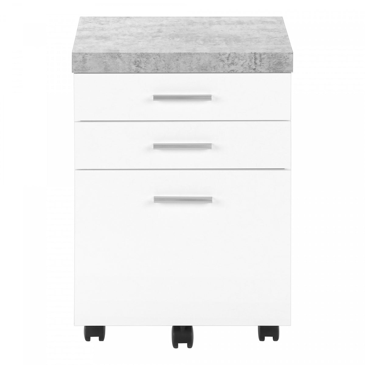 Solvi Filing Cabinet - White