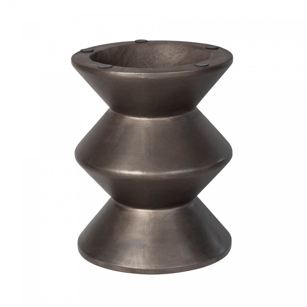 Gavrin Inverted Side Table - Bronze